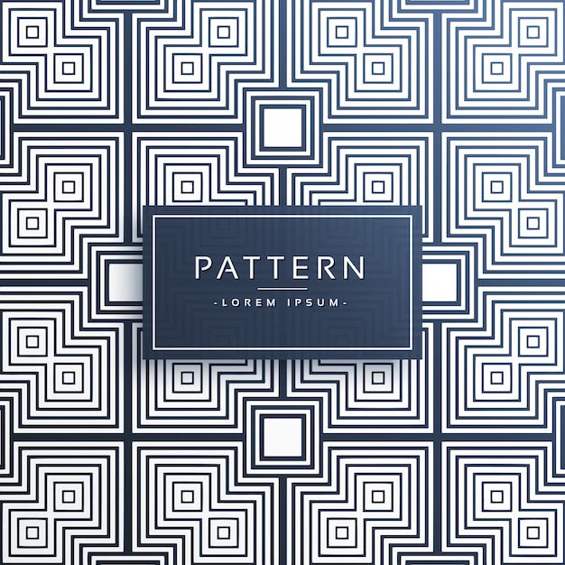 abstract square style lines pattern background