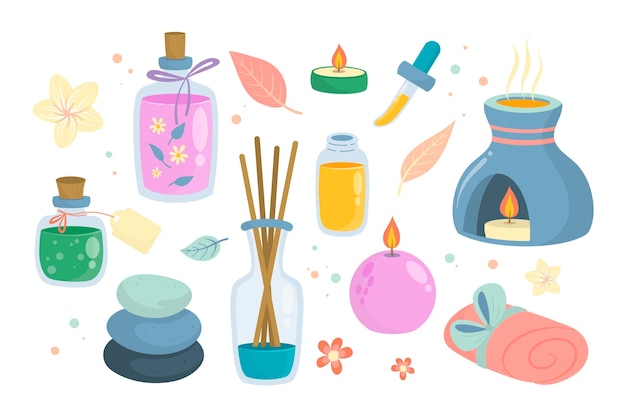 aromatherapy element set