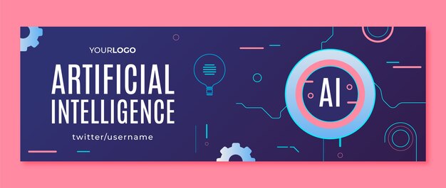 artificial intelligence concept twitter header