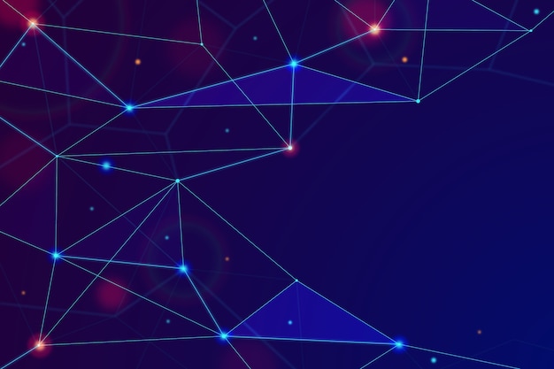 Background realistic abstract technology particle