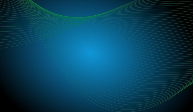 Background wave particle digital gradient colorful