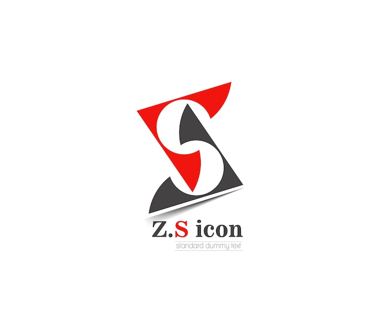 Miễn phí Vector branding identity corporate vector logo z s design
