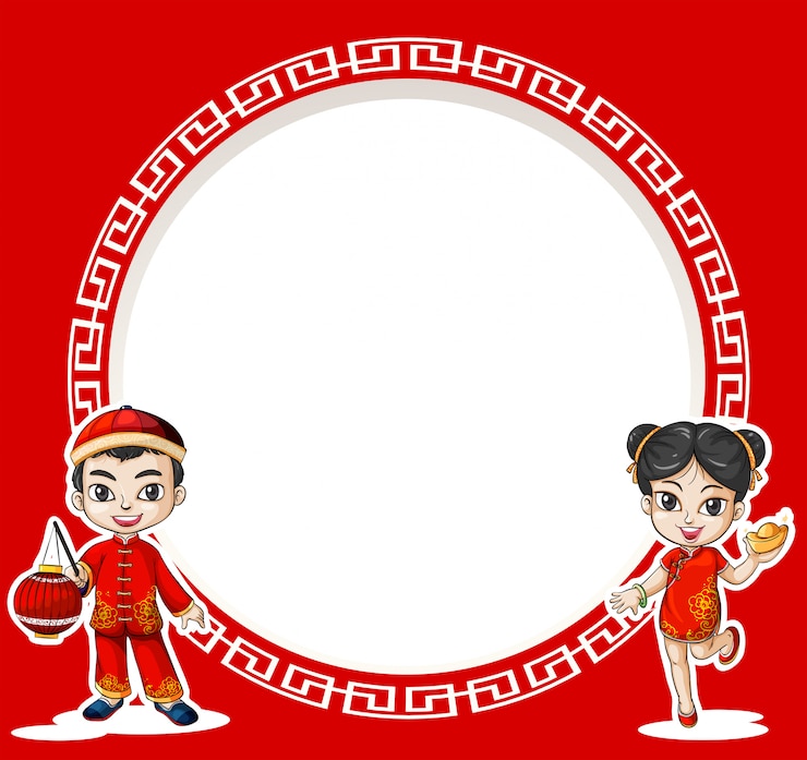 Miễn phí Vector chinese frame