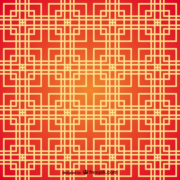 Chinese squares pattern