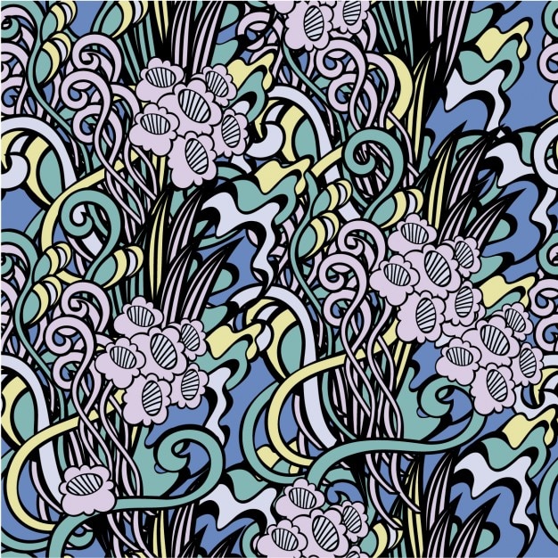 colorful floral background