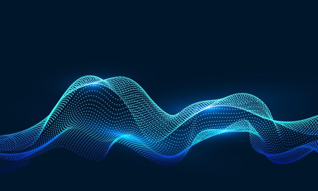 composed of particles swirling abstract graphics,background of sense of science and technology.