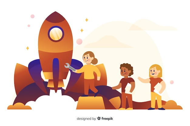 concept of building a rocket