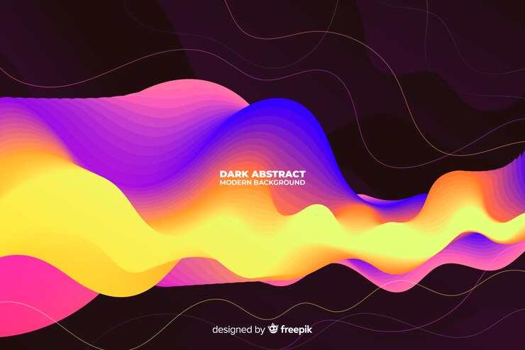 Miễn phí Vector dark abstract modern background