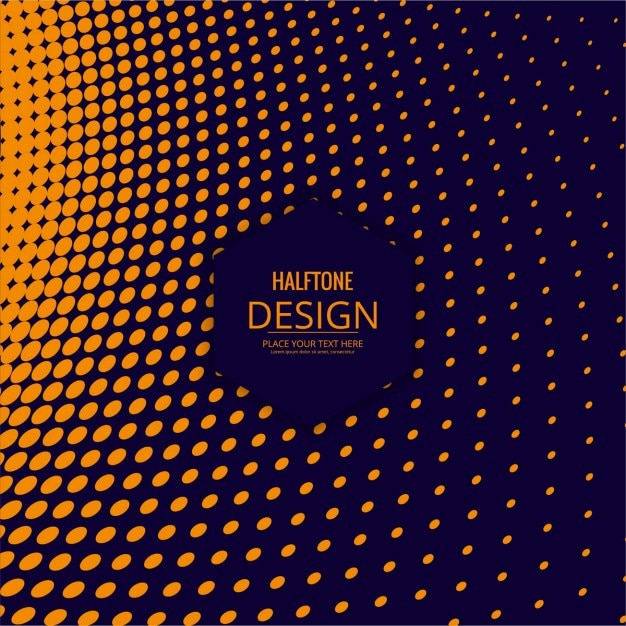 dotted orange background