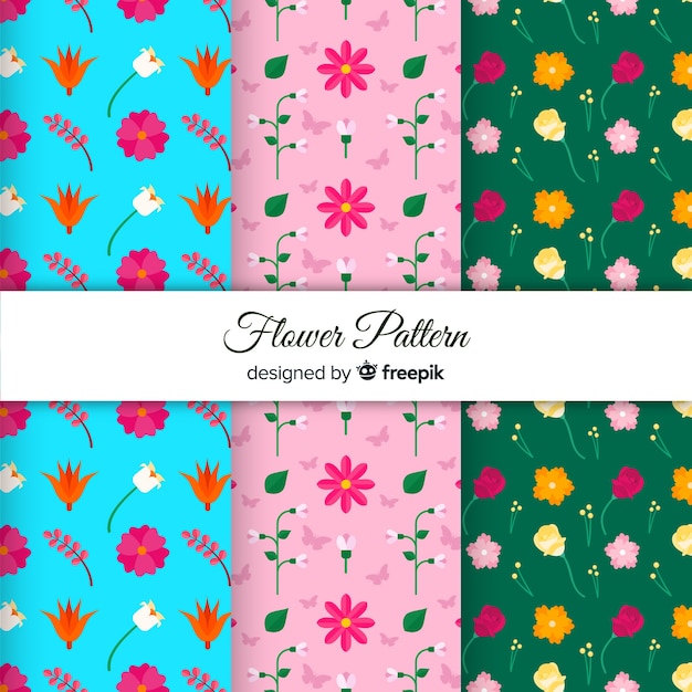 Flower pattern collection