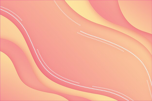 Gradient abstract background with different shapes