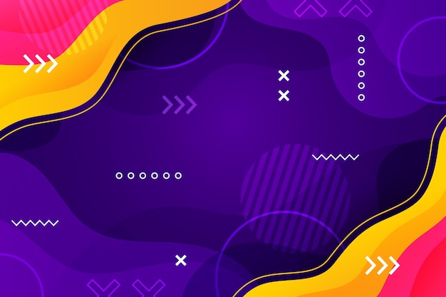 gradient abstract wavy background
