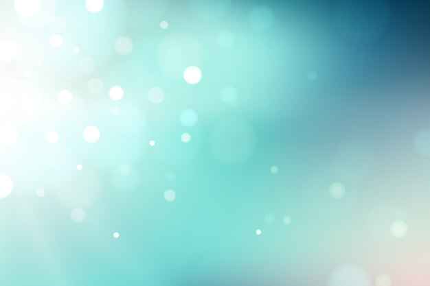 Gradient background with bokeh effect