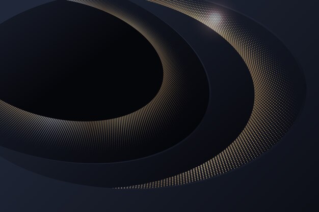 Gradient black background with golden textures