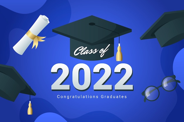 gradient class of 2022 background