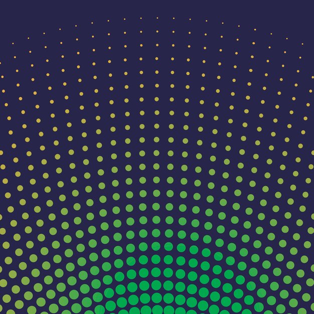 green gradient halftone background vector