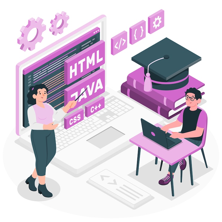 Miễn phí Vector hình ảnh minh họa ý tưởng hội thảo lập trình
