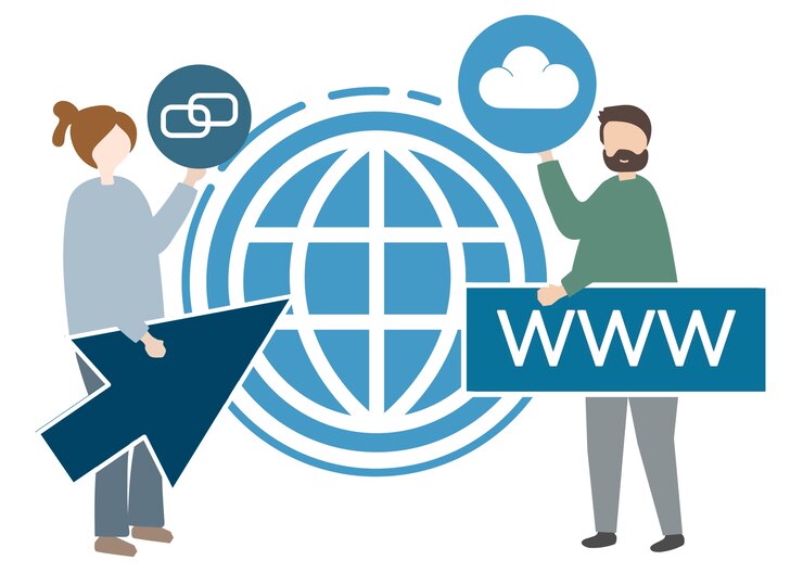 Miễn phí Vector hình minh họa các nhân vật và khái niệm www