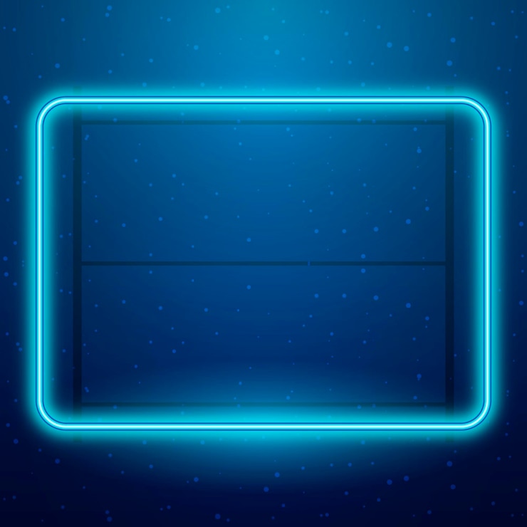 Miễn phí Vector mẫu khung neon