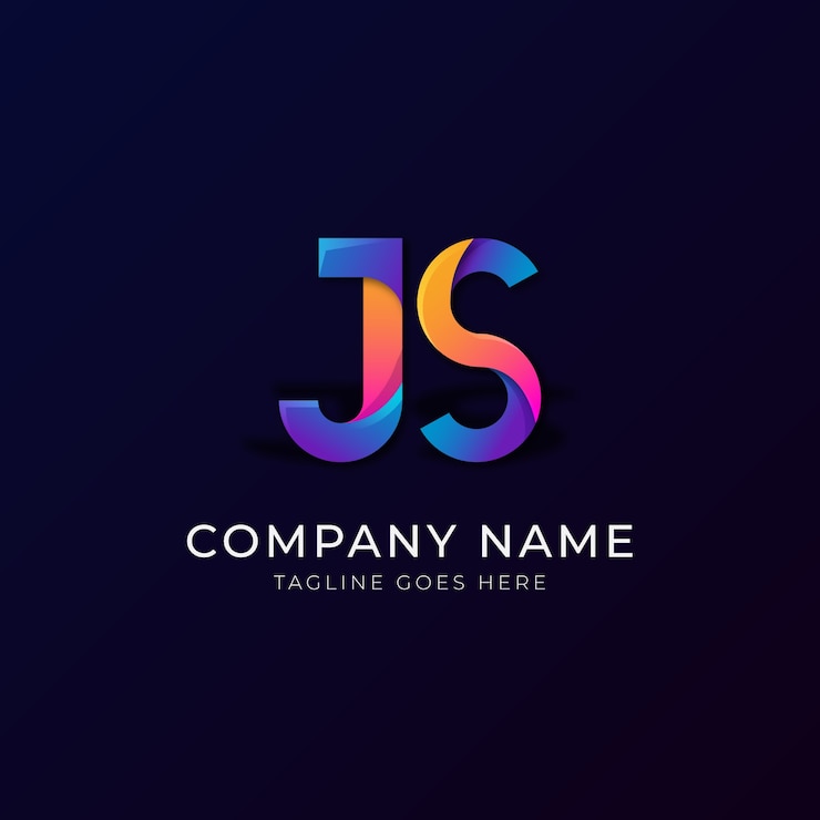 Miễn phí Vector mẫu thiết kế logo js
