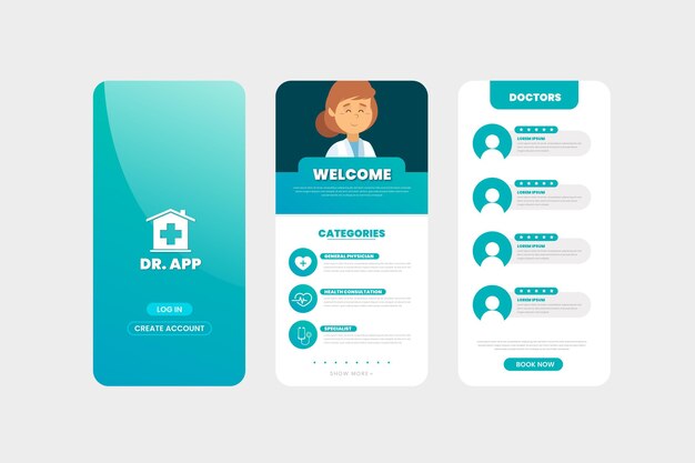 medical booking application