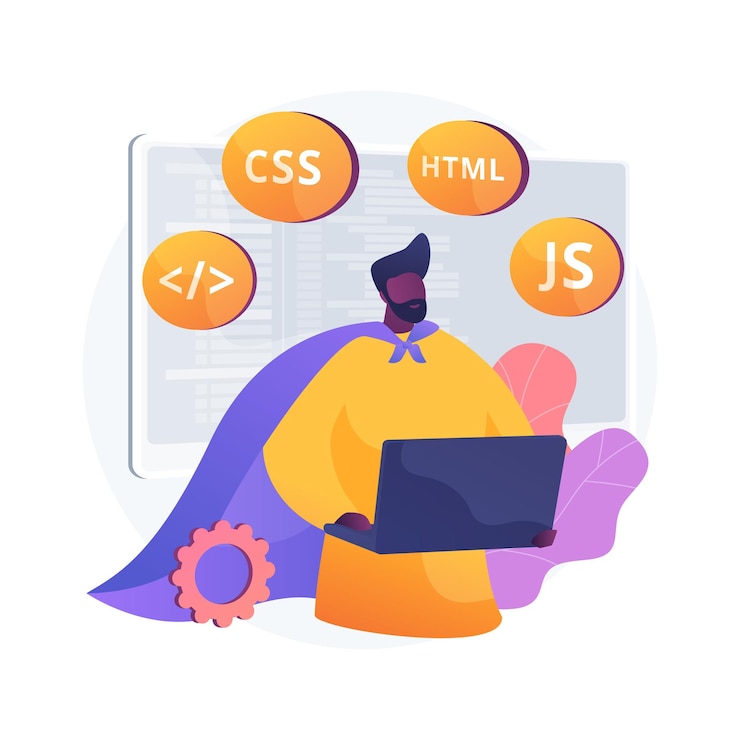 Miễn phí Vector minh họa khái niệm trừu tượng về kỹ năng máy tính nâng cao