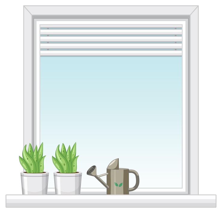 Miễn phí Vector một cửa sổ cho tòa nhà chung cư hoặc mặt tiền nhà