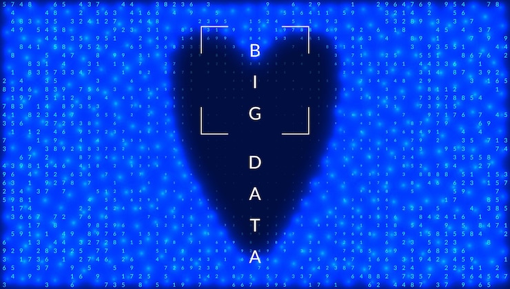 Miễn phí Vector nền big data công nghệ để trực quan hóa artificial in
