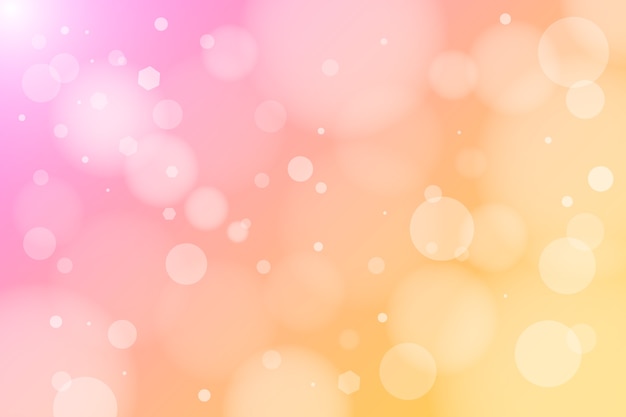 Nền gradient với hiệu ứng bokeh