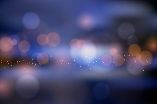 Nền gradient với hiệu ứng bokeh