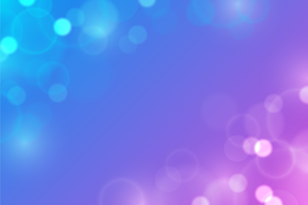 Nền gradient với hiệu ứng bokeh