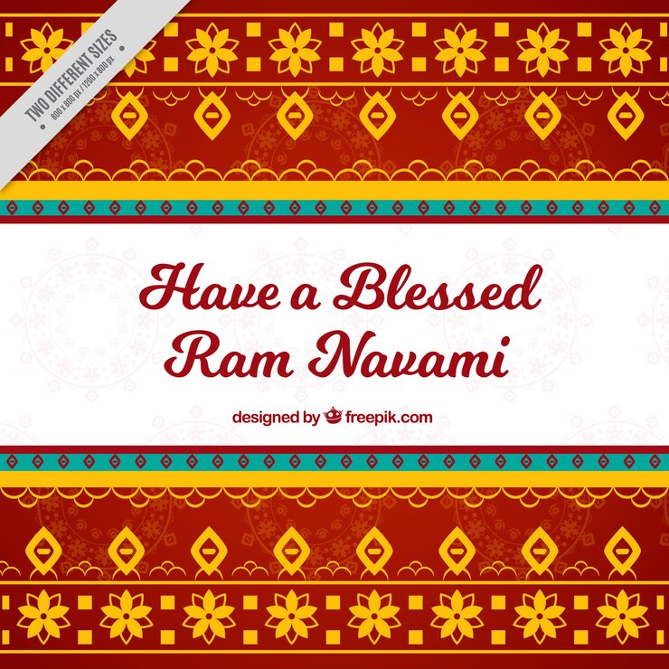 Miễn phí Vector nền ram navami trang trí