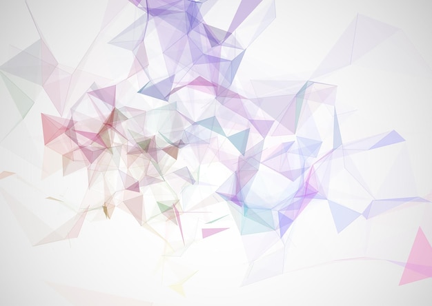 Nền trừu tượng với thiết kế low poly