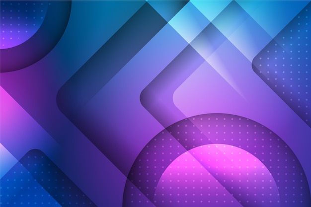 Overlapping forms background concept