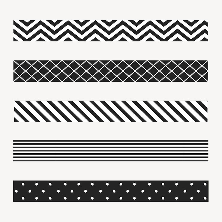 Miễn phí Vector seamless pattern brush illustrator vector set