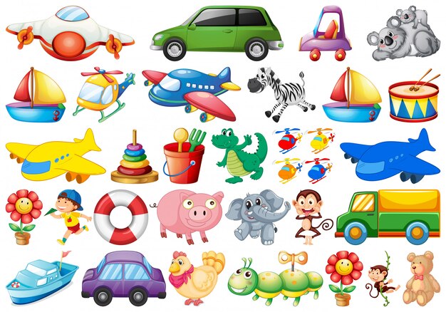set of children toy