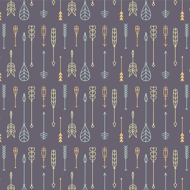 Sketchy arrows pattern