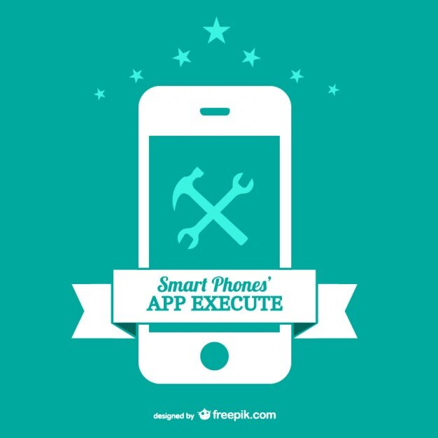 Miễn phí Vector smart phone app vector