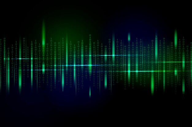 stream of binary code design