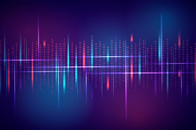 stream of binary code design