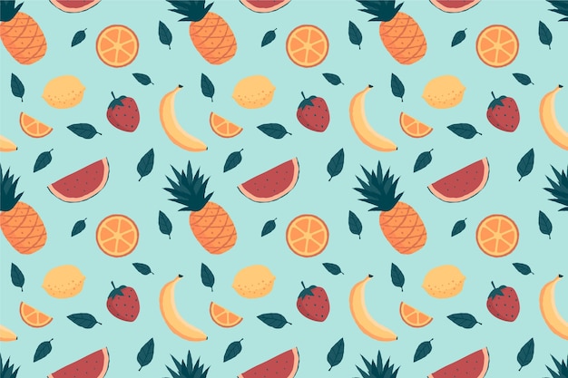 Summer pattern background for zoom