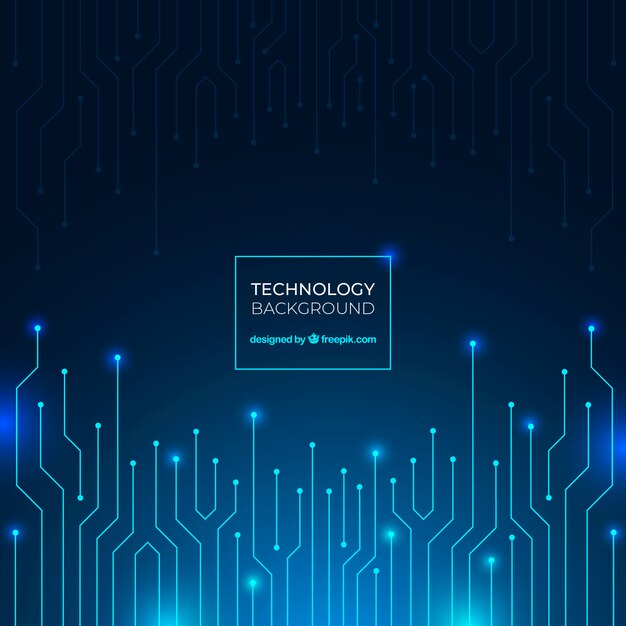 technology background in abstract style