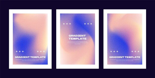 Thẻ gradient mờ.