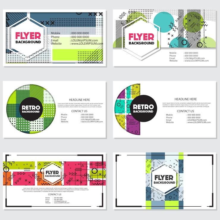 Miễn phí Vector thiết kế banner vòng tròn