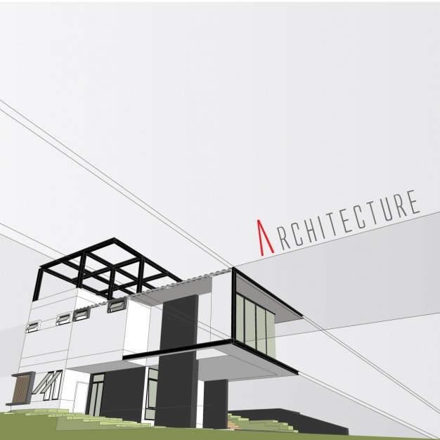 Miễn phí Vector thiết kế nền kiến trúc