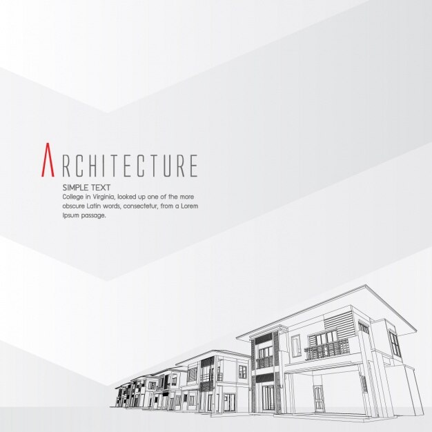 Miễn phí Vector thiết kế nền kiến trúc