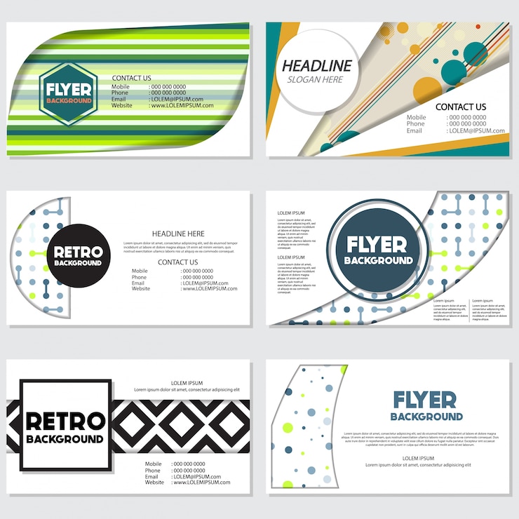 Miễn phí Vector thiết kế nền theo phong cách cổ điển
