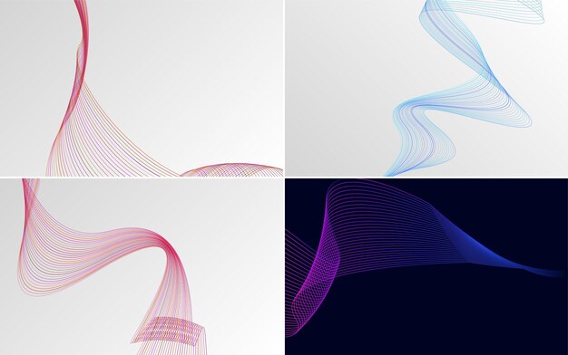 use these vector line backgrounds to add visual interest to your work