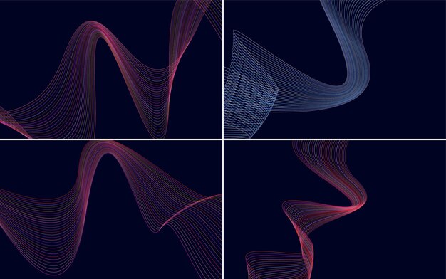 use this vector background to create a playful flyer or brochure design
