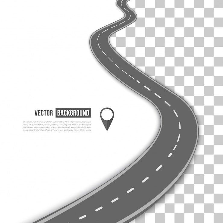 Miễn phí Vector vector đường dẫn trên đường.